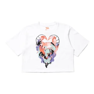 田中かえ クロップドTシャツ